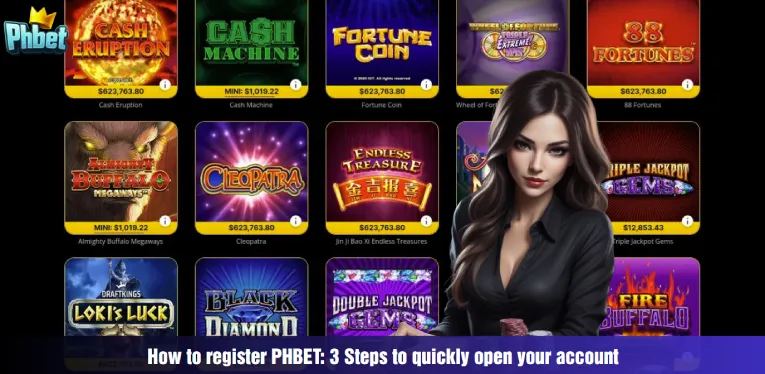 Guide to register PHBET - Fast, convenient, and secure